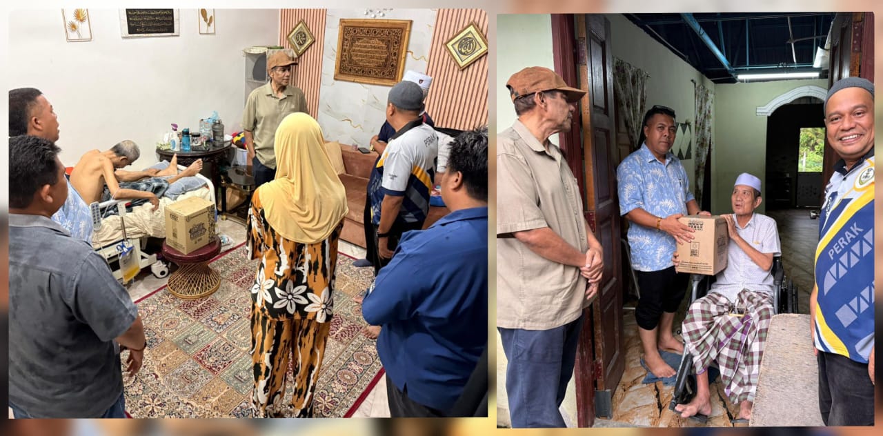 UMNO Larut Terus Santuni Rakyat, Ziarah Kasih Perkukuh Hubungan
