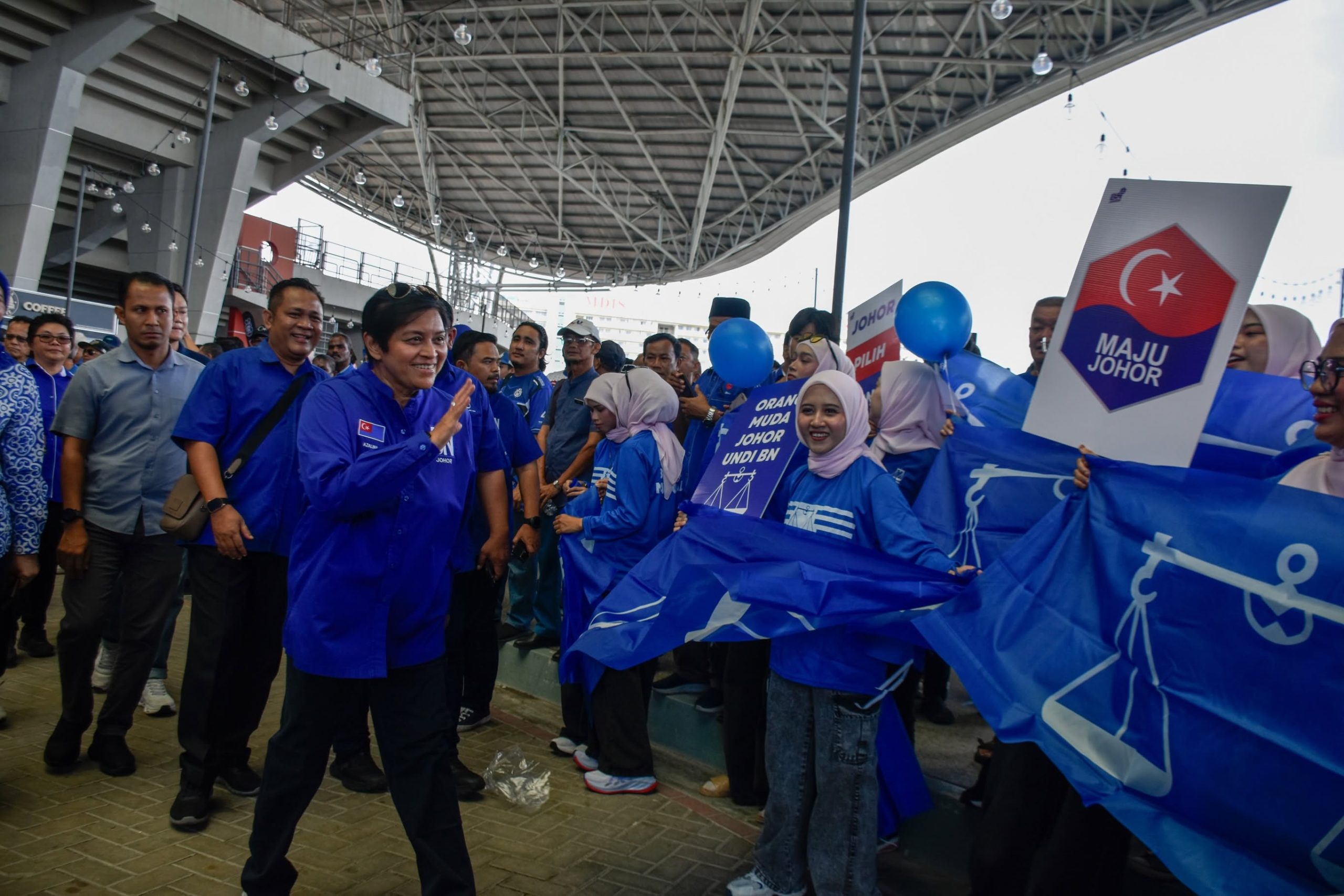 BN Johor Ada Rekod Terbukti Bawa Kestabilan, Pemba