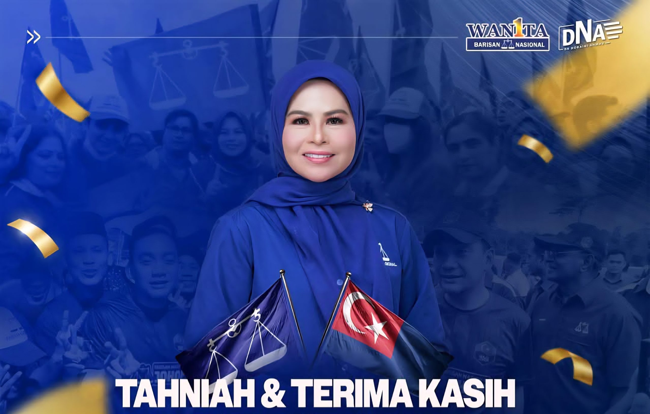 BN Terima Mandat Rakyat Johor, Noraini Hargai  Jentera