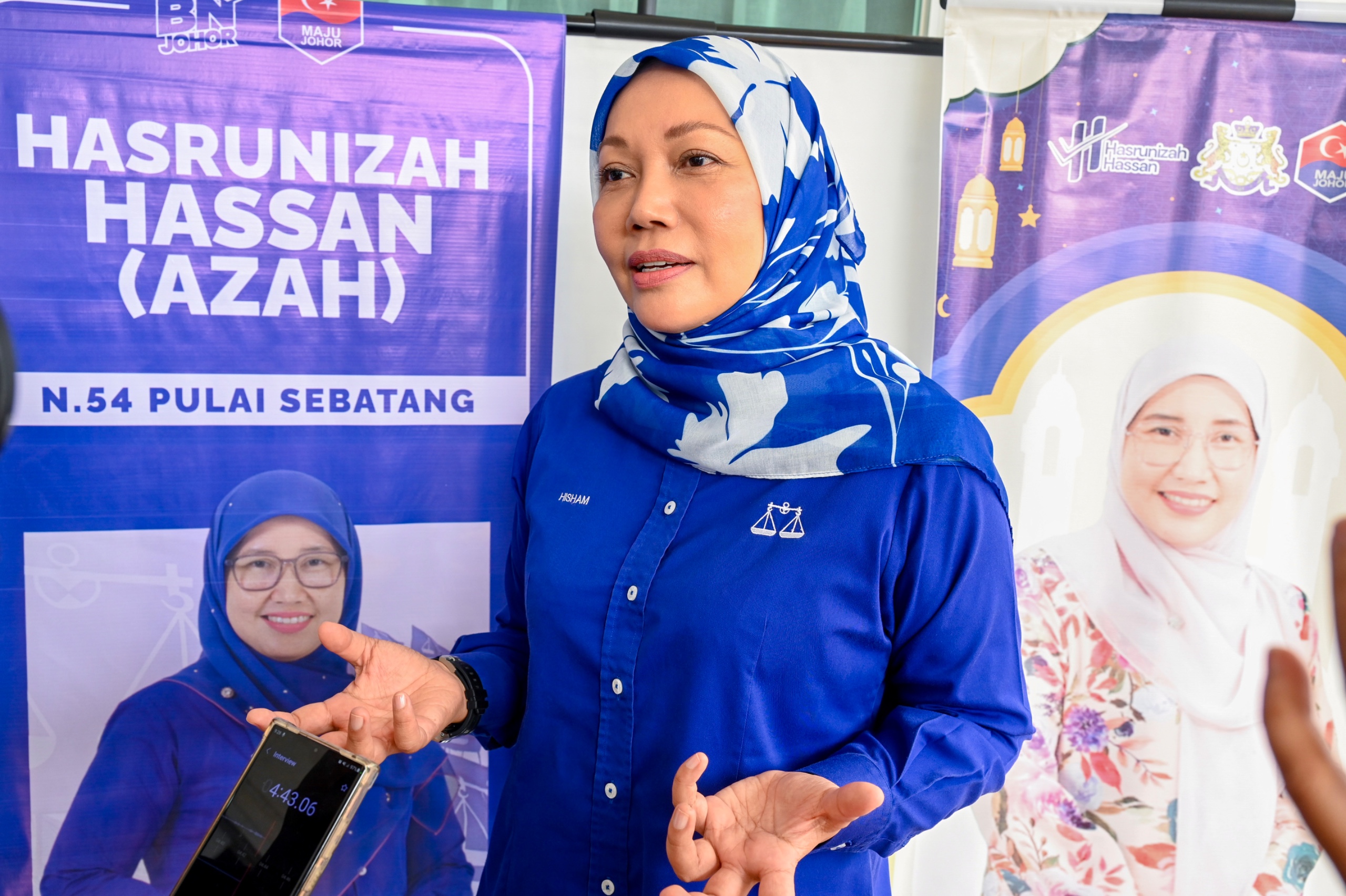 Skuad Sayang Terus Perkukuh, Tingkatkan Lagi Momentum Kempen BN Di Johor