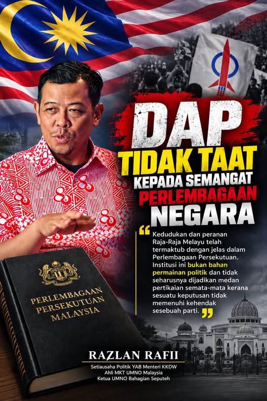 Dap Perlu Buktikan Prinsip, Bukan Sekadar Retorik Politik – Razlan