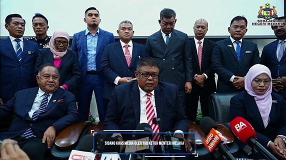 DUN Melaka Bubar Berkuat Kuasa Esok – Ketua Menteri